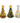 4.75" Holiday Tree Mini Shimmers (Sold Separately)