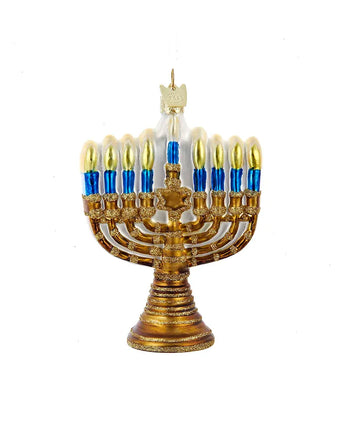 4.5" Noble Gems Menorah