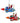 4.5" Rocket Ship Santa (Sold Separately)